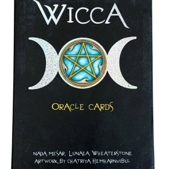 Wicca Oracle Tarot Deck 2013 by Mesar & Weatherstone – Like New Witchy Pagan - Picture 2 of 6